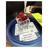 SWAROVSKI CRYSTAL PRESENT CHRISTMAS ORNAMENT