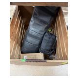 CRATE W BOXES OF DOOR HINGES & MORE