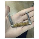 W BLADE VINTAGE POCKET KNIFE