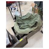 WOOD MILITARY FOOTLOCKER FOOT LOCKER NOTE