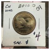 2010-S UNC SACAGAWEA DOLLAR COIN