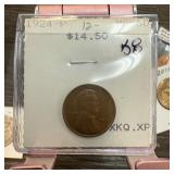 1924 WHEAT PENNY CENT