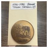 1836-1986 BRONZE TEXAS SESQUICENTENNIAL COIN