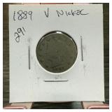 1889 LIBERTY V NICKEL