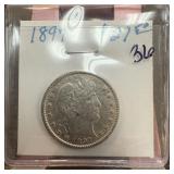 1897 BARBER SILVER QUARTER