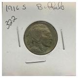 1916-S BUFFALO NICKEL