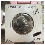 1980-D SUSAN B ANTHONY DOLLAR COIN