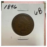 1896 INDIAN HEAD PENNY CENT