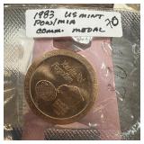 1983 US MINT POW MIA COMM MEDAL