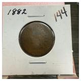 1882 INDIAN HEAD PENNY CENT