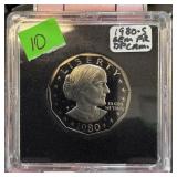 1980-S GEM PROOF DEEP CAMEO SUSAN B ANTHONY DOLLAR