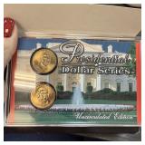 JEFFERSON P&D UNC DOLLAR COINS