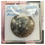 1976-D UNC BICENTENNIAL JFK HALF DOLLAR
