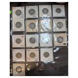 QTY 14 MIXED DATE BUFFALO NICKELS
