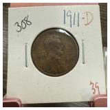 1911-D WHEAT PENNY CENT