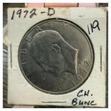 1972-D IKE DOLLAR UNC