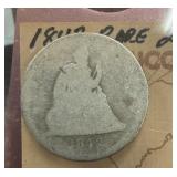 1842-O SEATED LIBERTY SILVER HALF DOLLAR