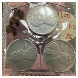 1943 P,D,S STEEL WHEAT PENNY CENT