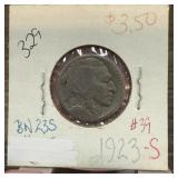 1923-S BUFFALO NICKEL