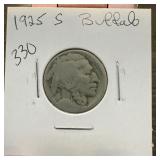 1925-S BUFFALO NICKEL