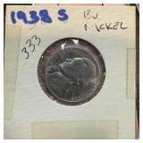 1938-S BU JEFFERSON NICKEL