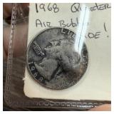 1968 AIR BUBBLE QUARTER