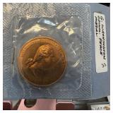 GEORGE WASHINGTON COMM PEACE MEDAL