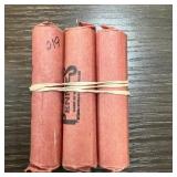 3 ROLLS MIXED WHEAT PENNIES CENTS