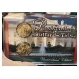 ADAMS P&D UNCIRCULATED DOLLAR COINS