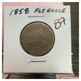 1858 FLYING EAGLE PENNY CENT