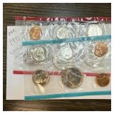 1972 P&D UNC COIN SET