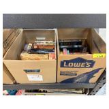 2 BOXES OF BOOKS