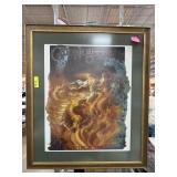 GOTTERDAMMERUNG OPERA FRAMED PRINT