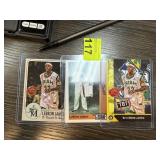 3PC LEBRON JAMES BASKETBALL CARDS