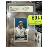1909-11 PIEDMONT T206 CLYMER BASEBALL CARD ET-6