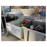2 LARGE BINS OF CHRISTMAS