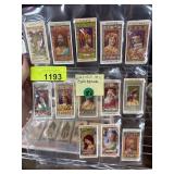 VTG TOBACCO CARDS EGYPTIAN KINGS & QUEENS PLAYER