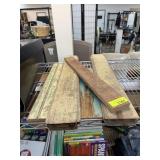 LOT OF ANTIQUE RECLAIMED WOOD FROM GALVESTON NOTE
