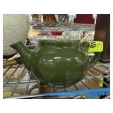 VTG HALL CHINA GREEN PERSONAL TEAPOT