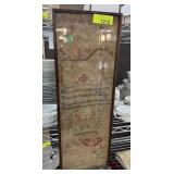 FABULOUS ANTIQUE SAMPLER