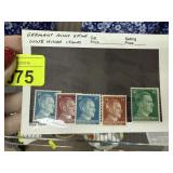 GERMANY MINT VF WWII HITLER ISSUES