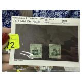 TRINIDAD & TOBAGO MINT 1917 WAR TAX ISSUES