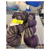 2 SKEINS YARN 100% WOOL AADE LONG