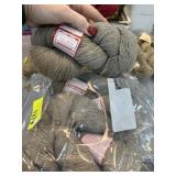 4PC YARN SKEINS PEACE FLEECE MERINO MOHAIR