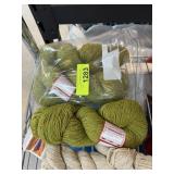 3PC YARN SKEINS PEACE FLEECE RAMBOUILLET MOHAIR