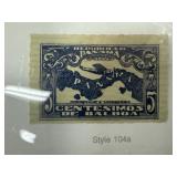 PANAMA MINT 1928 CHARLES LINDBERG STAMP