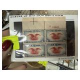 C23 MINT NH LH BLOCK 4 STAMPS