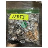 BAG OF MIXED JEWELRY