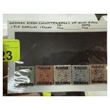 GERMAN STATES MINT OG 1919 OFFICIAL ISSUES