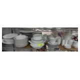 CROWN VICTORIA LOVELACE LARGE LOT OF CHINA